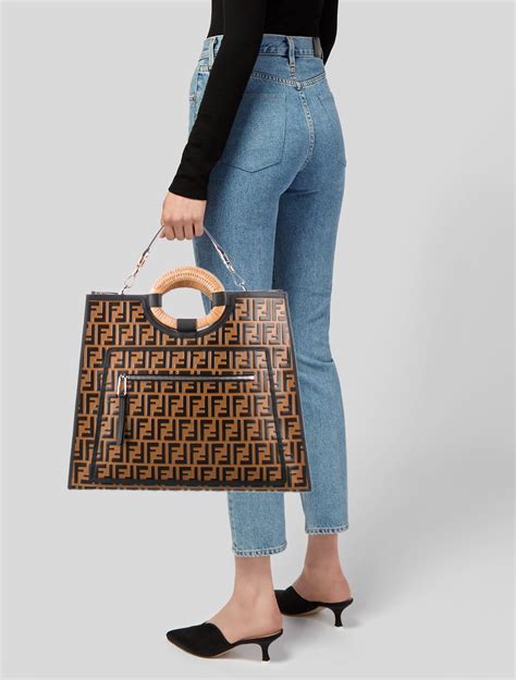 fendi runway tote|fendi pants for women.